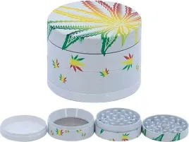 mlynek-grinder-metalowy-liscie-bialy-4cz-5cm