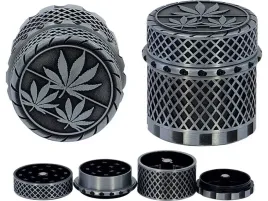 mlynek-metalowy-grinder-liscie-4cz-40mm
