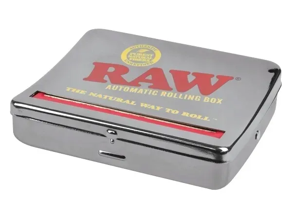 Maszynka zwijarka metalowa RAW 110mm Black Chrome