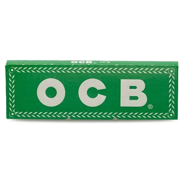 Bibułki bletki OCB zielone 50 bibułek