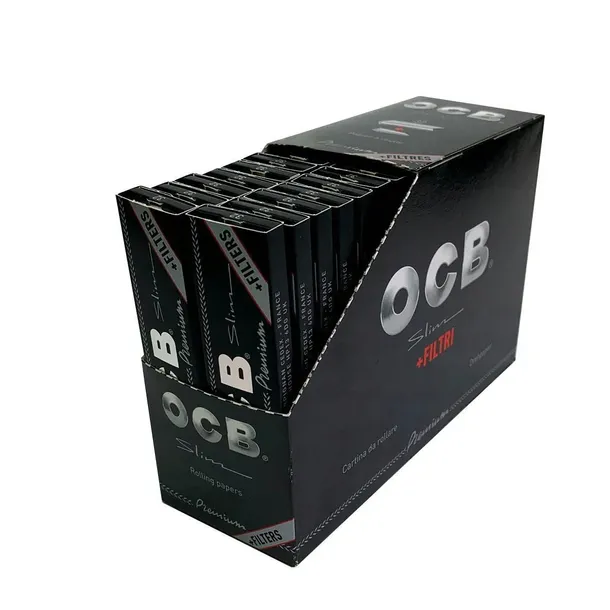 Bibułki bletki OCB Slim Premium plus filters BOX