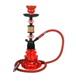 fajka-wodna-shisha-woody-czerwona-35cm