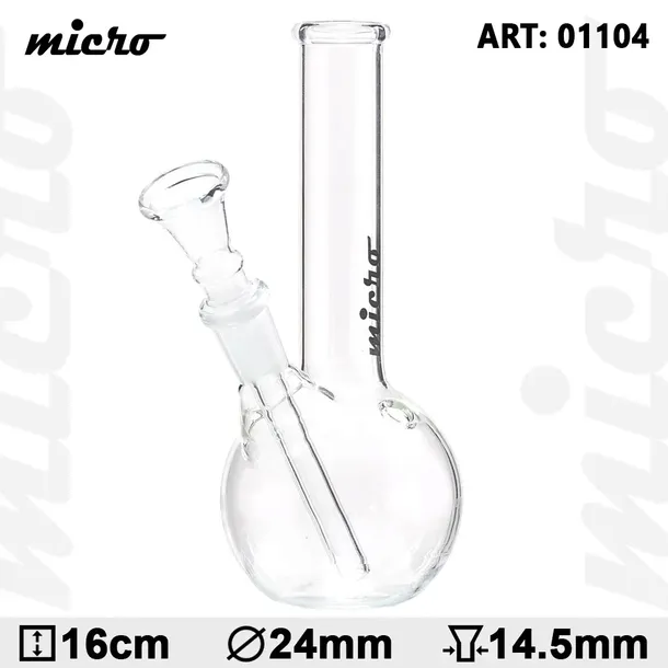 fajka-wodna-bongo-micro-16cm-1104-kolor-bezbarwny