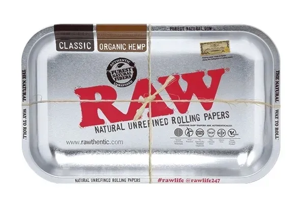 Tacka RAW do skręcania papierosów Silver Średnia