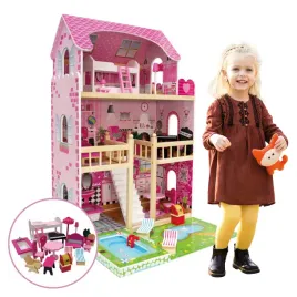 drewniany-domek-dla-lalek-daria-90-cm-basen-staw-mebelki-duzy-taras