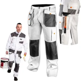 neo-spodnie-do-pasa-robocze-hd-biale-wzmocnione-oxford-81-120-r-l-52