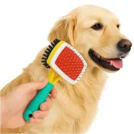 szczotka-dwustronna-dla-zwierzat-z-gumowym-uchwytem-17-x-10cm-11589