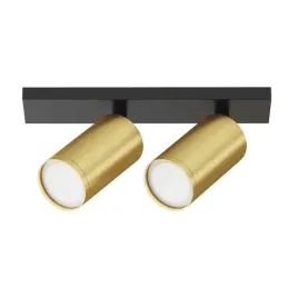 lampa-sufitowa-czarna-listwa-2-reflektorki-regulowane-zlote-maytoni