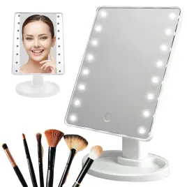 lusterko-kosmetyczne-do-makijazu-podswietlane-led-obrotowe-biale