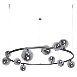 lampa-wiszaca-bolero-12-klosz-grafit-na-kole-czarna-rama-sigma