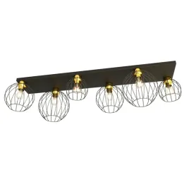emibig-lampa-sufitowa-nest-6-czarna-zlota
