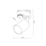 tracer-white-1-pl-gu-10-ksztalt-okragly