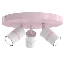 lampa-sufitowa-regulowane-spoty-gu10-rozowy-pudrowy