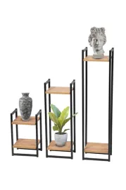 kwietnik-metalowy-stojacy-czarny-2-polki-zestaw-1007040-produkt-polski