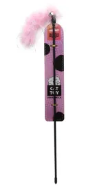 bubu-pets-wedka-z-kolorowym-piorem-i-dzwonkiem-44-58cm