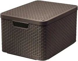 curver-koszyk-l-z-pokrywa-30l-ciemny-braz-crv205861