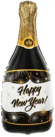balony-butelka-szampana-czarna-sylwester-2026-nowy-rok-happy-new-year