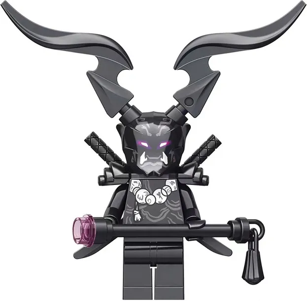 KLOCKI FIGURKA ONI OMEGA MODDED NINJA GO njo512 Oni Villain - Scabbard