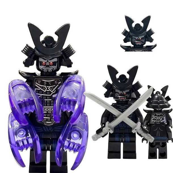 KLOCKI FIGURKA LORD GARMADON RESURRECTED ZMARTWYCHWSTAŁY NINJA 4 ręce