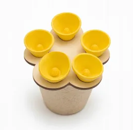 poidelko-dla-owadow-miseczki-kubeczki-dla-pszczol-trzmieli-zolte