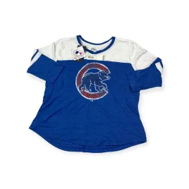 koszulka-t-shirt-damski-rekaw-3-4-chicago-cubs-mlb-fanatics-xl