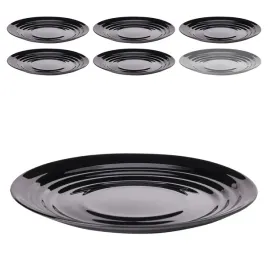 6-x-wytrzymaly-i-stylowy-talerzyk-szlo-hartowane-19cm-czarny