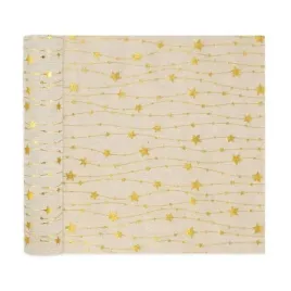 bieznik-lniany-gwiazdki-bezowo-zloty-275x28-cm-boze-narodzenie