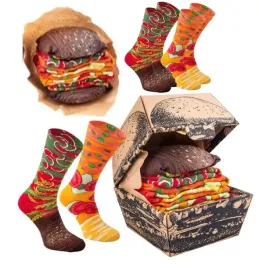 skarpetki-meskie-rainbow-socks-burger-socks-pomaranczowy-r-36-40-2-pary