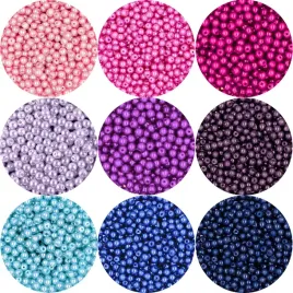 koraliki-szklane-perly-perelki-4mm-niebieski-roz-fiolet-9x50-zestaw-450szt