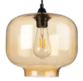 lampa-sufitowa-wiszaca-szklana-bursztynowa-cairo-2