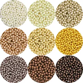 koraliki-szklane-perly-perelki-4mm-bez-braz-zloty-9x50-zestaw-450szt
