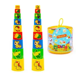 wader-piramidka-9-elementow-ukladanka-kubeczki