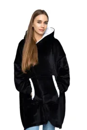 ciepla-gruba-duza-bluza-z-kapturem-kocobluza-koc-szlafrok-oversize-czarna