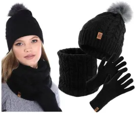 czapka-damska-zimowa-z-pomponem-komin-rekawiczki