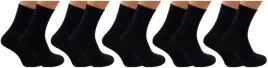5x-skarpety-czarne-bezuciskowe-39-42