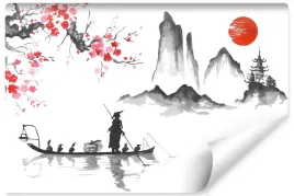 fototapeta-do-salonu-krajobraz-japonia-malunek-abstrakcja-450x300