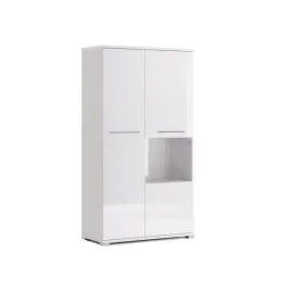 regal-szafa-slupek-90-cm-z-polkami-bialy-polysk-cichy-domyk