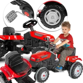 pilsan-traktor-na-pedaly-jezdzik-pojazd-z-kierownica-czerwony-07321