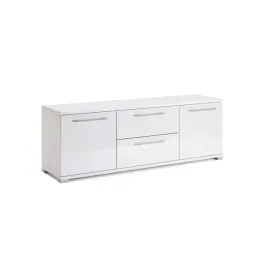komoda-szafka-rtv-sypialnia-salon-150cm-bialy-polysk-family-cichy-domyk