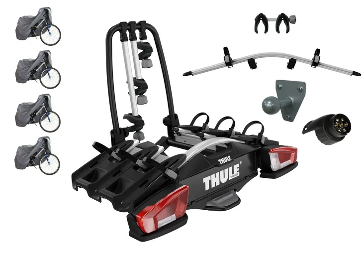 Bagażnik uchwyt rowerowy na hak 4 rowery THULE VELOCOMPACT 926 + 9261 13pin