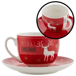 swiateczna-filizanka-ze-spodkiem-czerwona-z-reniferem-240-ml-lekka