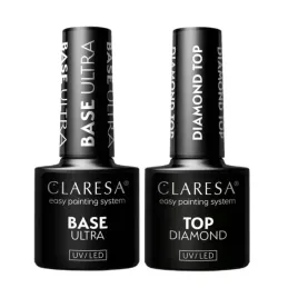 claresa-baza-hybrydowa-ultra-base-top-hybrydowy-diamond-2x5g