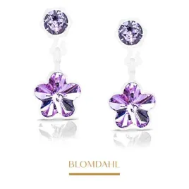 blomdahl-kolczyki-hipoalergiczne-wiszace-flower-violet-4-6-mm