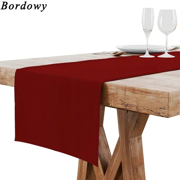 bieznik-plamoodporny-solid-40x140-bordowy-stan-nowy