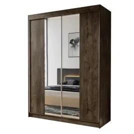 szafa-przesuwna-camelo-ii-z-lustrem-150-cm-jesion-ciemny