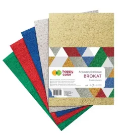 arkusze-piankowe-brokatowe-happy-color-a4-mix-5kol