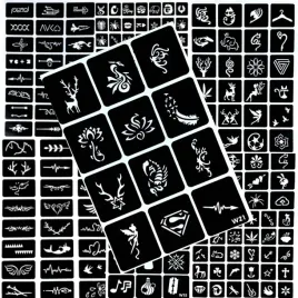 tatuaze-brokatowe-szblony-zestaw-szablonow