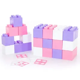 wader-klocki-xxl-cegly-laczniki-24-el-rozowy