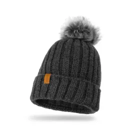 nandy-czapka-z-pomponem-gruba-polar-dziecieca