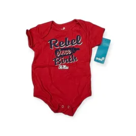 czerwone-body-dzieciece-gen2-rebel-nation-ole-miss-ncaa-24-miesiace